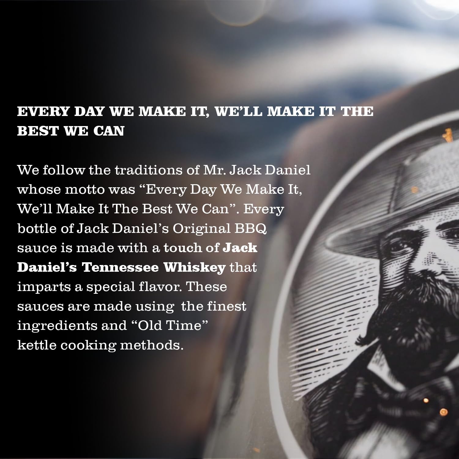 Jack Daniel's BBQ Sauce Variety Pack used for grilling and barbecue 3 x 553g