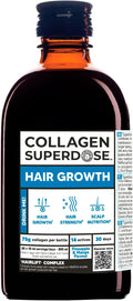 Colágeno Superdose Líquido para Cabello, Piel y Uñas con Biotina y Queratina - 300ml
