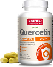 Jarrow Formulas Quercetin 500mg 200 Veggie Capsules 