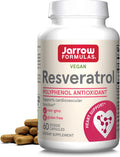 Jarrow Formulas Resveratrol 100mg Polyphenol Veggie Capsules