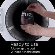 Dylon All-in-1 Fabric Dye Pod Plum Red 350g washing machine instructions