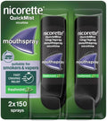 Spray Bucal Nicorette QuickMist 1mg Menta Fresca – 2 x 150 Pulverizaciones