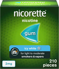 Nicorette Chicle de Nicotina Icy White 2mg - 210 Piezas
