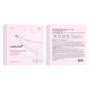 Medicube PDRN Pink Collagen Gel Mask, individual sachet packaging, fragrance not specified, 4 masks x 28g, barcode