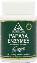 Bio-Health Papaya Enzymes 120mg Papain Capsules - 60 Count