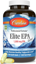 Carlson Elite EPA Gems Fish Oil 1000 mg Softgels - 120 Count