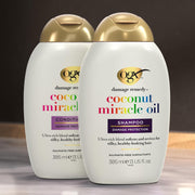 OGX Coconut Miracle Oil Conditioner - 385ml & shampoo.