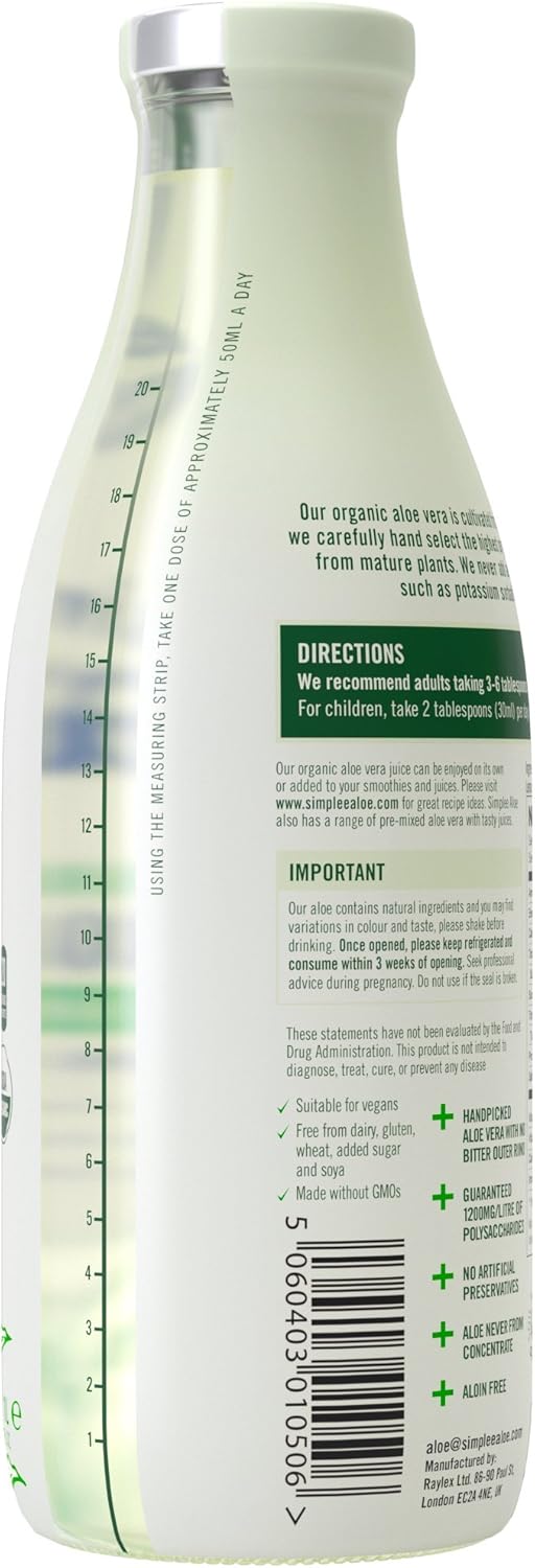 Barcode Image: Simplee Aloe aloe vera juice 1L barcode packaging