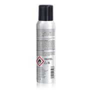 Back label of Color Wow Extra Shine Spray showing ingredients & barcode.