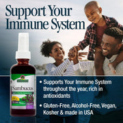 Nature’s Answer Sambucus Elderberry Spray Alcohol-Free - 60ml