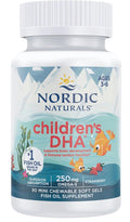 Nordic Naturals DHA para niños sabor fresa - Mini cápsulas blandas con 250 mg de Omega-3