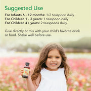 ChildLife Essentials Liquid Zinc Plus usage instructions kids liquid mango strawberry 118ml