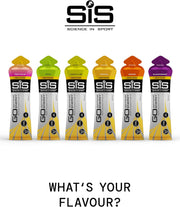 SIS Science in Sport GO Isotonic Energy Gel, Blackcurrant - 6 x 60ml other flavours.