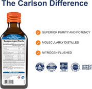 Carlson The Very Finest Fish Oil Liquid 1600 mg Omega-3