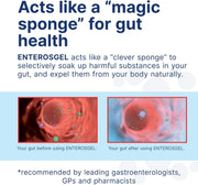 ENTEROSGEL Traveller’s Diarrhoea & IBS Relief On-The-Go – 10 Sachets