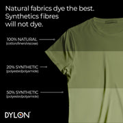 Dylon All-in-1 Washing Machine Fabric Dye Pod Olive Green 350g used for clothing and home textiles