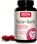 Jarrow Formulas Toco-Sorb Complejo de Vitamina E en Softgels - 60 unidades
