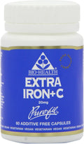 Bio-Health Iron 20mg with Vitamin C Capsules - 60 Count
