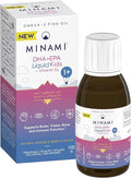 Minami Omega-3 Líquido para Niños – EPA, DHA y Vitamina D3, Sabor Frutos del Bosque y Naranja – 100 ml