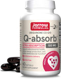 Jarrow Formulas CoQ10 Ubiquinone 100mg Q-Absorb Softgels