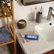 Dr. Bronner's Peppermint Fluoride Free Toothpaste 105ml tube and box for everyday oral care