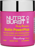Nutriburst Gominolas Biotin Power Plus 2500mcg con Vitamina C - 60 unidades