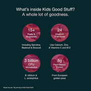 Nuzest Kids Good Stuff Vegan Smoothie Mix, Vanilla Caramel - 225g
