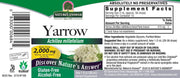 Nature’s Answer Yarrow Aerial Parts Liquid Extract 30ml barcode image