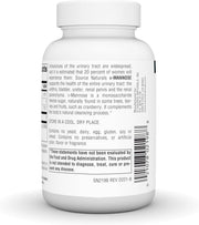Barcode image: Source Naturals D-Mannose 500mg capsules bottle barcode 60 count