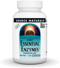 Cápsulas vegetarianas Source Naturals Enzimas Esenciales 500mg - 120 unidades