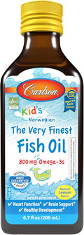 Carlson Kids El Mejor Aceite de Pescado Líquido 800 mg Omega-3
