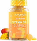 Gomitas de Vitamina D3 Novomins 4000 UI Mango - 60 unidades
