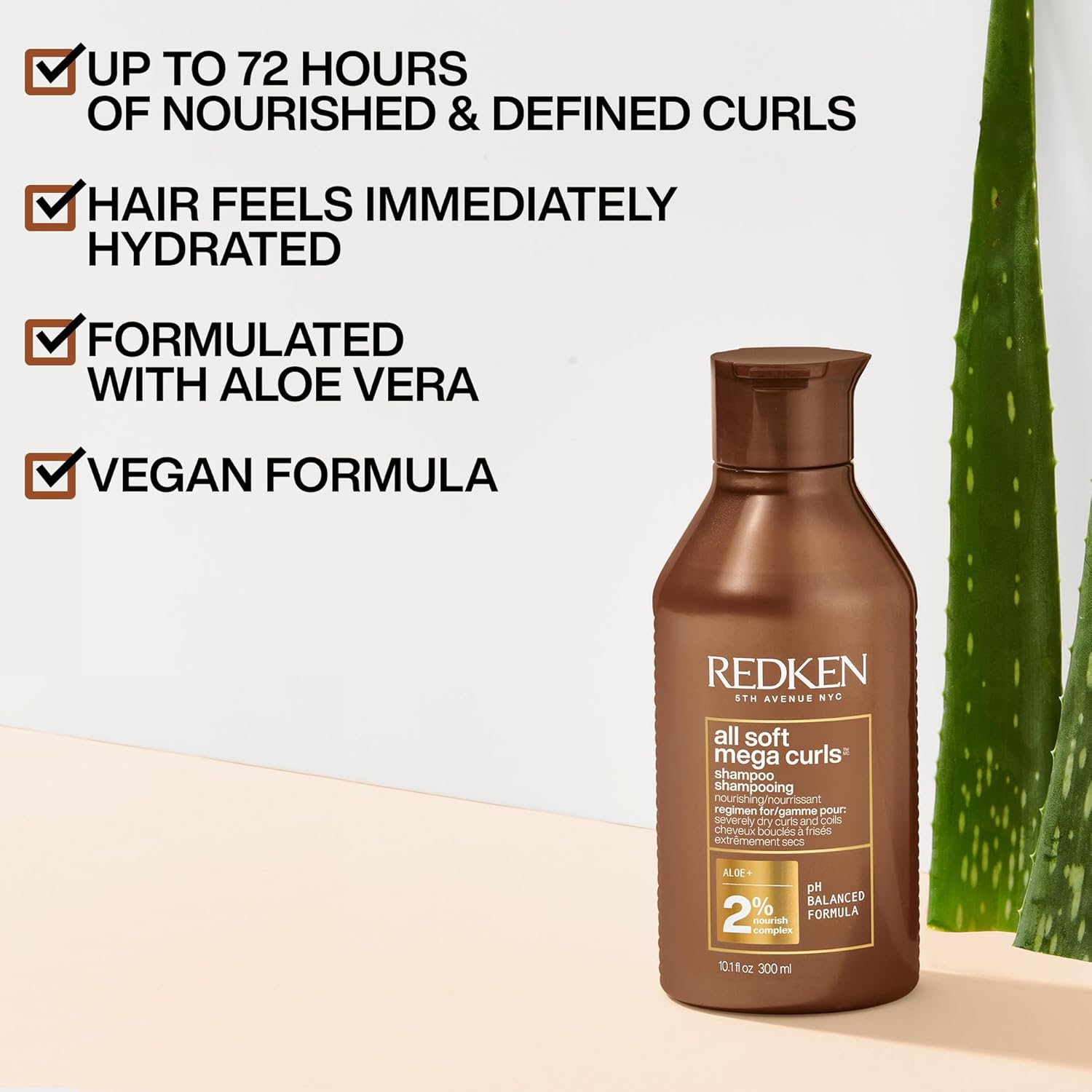 Redken All Soft Mega Curls Shampoo & Conditioner Bundle 2 x 300ml