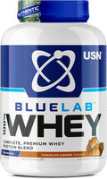USN Blue Lab Whey Protein Powder, Chocolate Caramel - 2kg