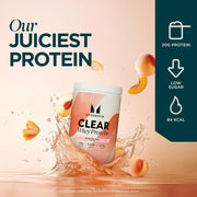 Myprotein Clear Whey Isolate Powder, Peach Tea Flavour - 875g
