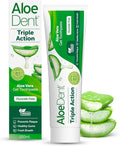 Aloe Dent Triple Action Aloe Vera Gel Toothpaste Fluoride Free 100ml