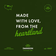 Swanson Collagen Peptides Unflavored 560 g made with love from the heartland Swanson brand infographic