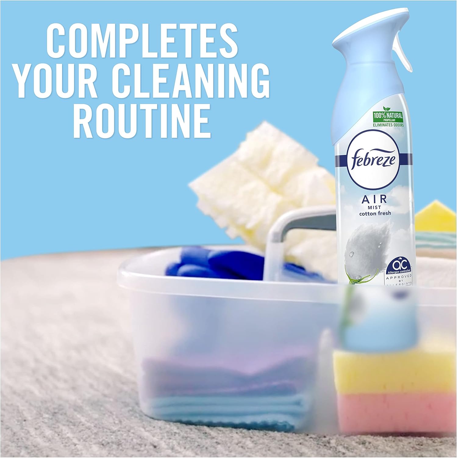 Febreze Air Mist Fresh Linen Air Freshener Spray 185ml