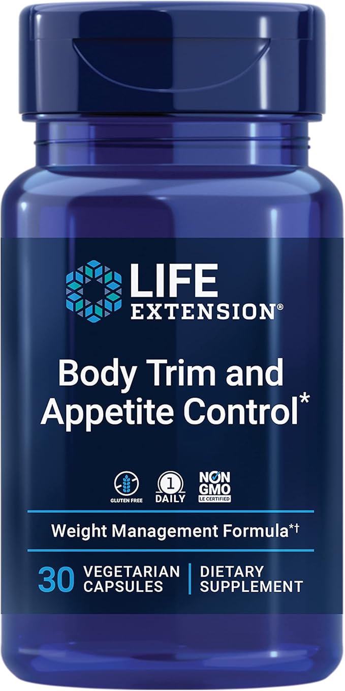 Life Extension Lemon Verbena & Hibiscus Blend supplement bottle, 30 capsules.