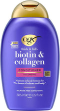 Acondicionador OGX Thick & Full con biotina y colágeno - 385ml