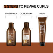 Redken All Soft Mega Curls Shampoo 300ml 3 steps to revive curls