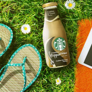 Starbucks Frappuccino cookies and cream iced coffee chilled drink lifestyle image bottles 8 x 250ml