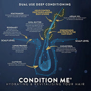 Watermans Grow Me Shampoo & Condition Me Conditioner Set - 2 x 250ml