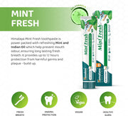 Himalaya Gum Expert Mint Fresh Herbal Gel Toothpaste 75ml displayed for daily oral care
