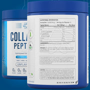 Applied Nutrition Collagen Peptides supplement facts powder unflavoured 300g