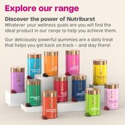 Nutriburst Radiance Renew Gummies - with Hyaluronic Acid & Biotin - 60 Count variants.