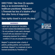 How to Use: Life Extension Neuro-Mag Magnesium L-Threonate usage instructions 90 capsules
