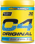 Cellucor C4 Original Pre-Workout 198 g – Sabor chicle millones (30 porciones)