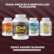Cellucor C4 Whey Protein Powder Hershey Chocolate - 1.61kg & other variants