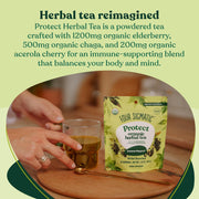 Four Sigmatic Protect Organic Herbal Tea, Wild Berries - 60g